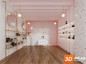 Cosmetic Store Skp Files 